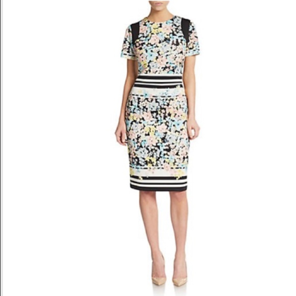 Eci floral dress
